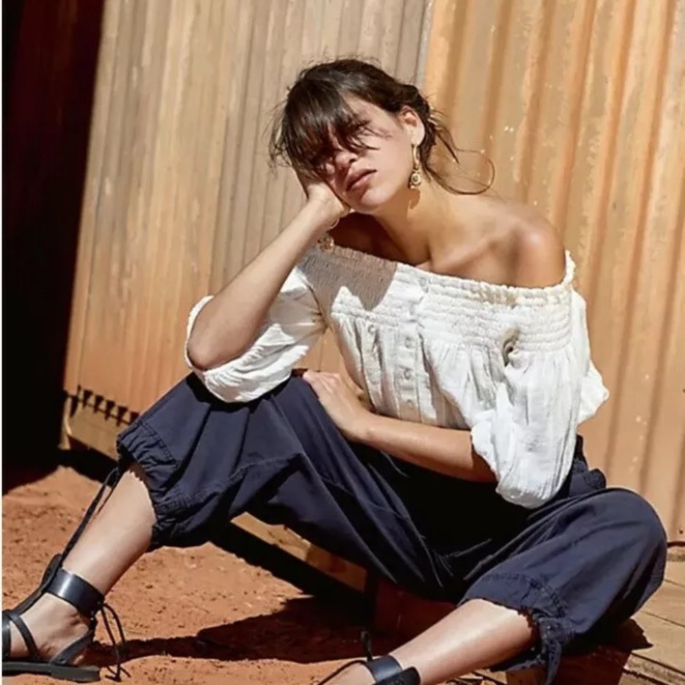 Free People Fly Away Parachute Pants